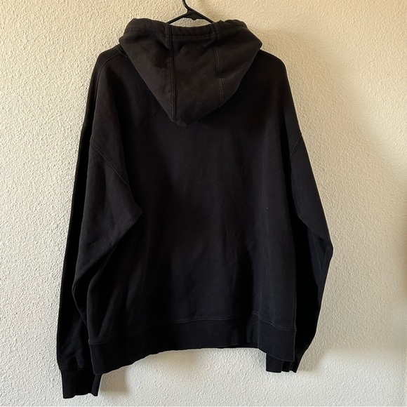 PRO CALI Men’s BACKWOODS Hoodie Sweater 2XL Black Pull Over Casual Street - Picture 10 of 14